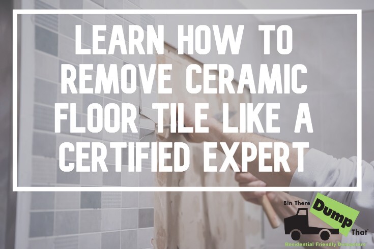 Tips for Removing Ceramic Floor Tiles